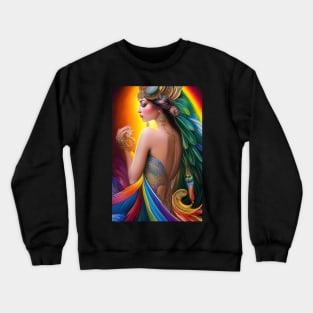 queen of colors Crewneck Sweatshirt